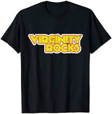 Virginity rocks classic black shirt